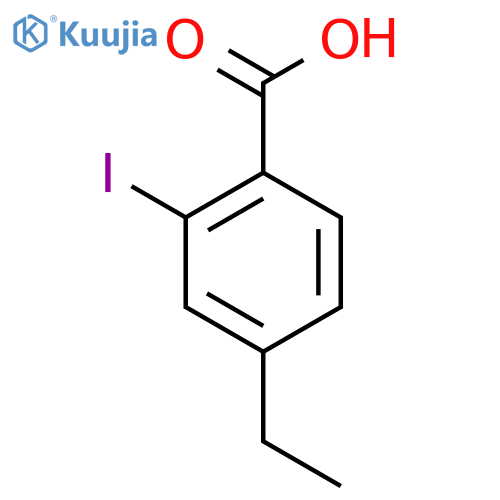 4-Ethyl-2-iodobenzoic acid structure