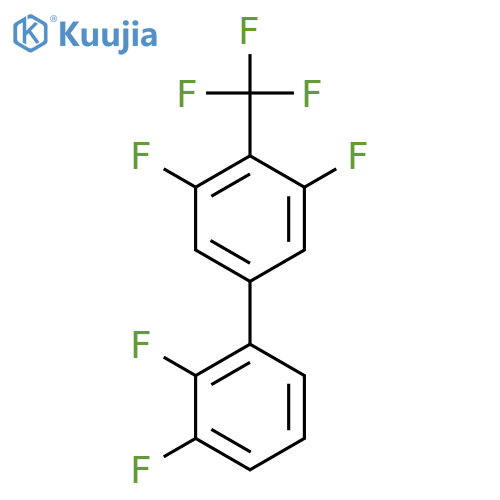 3,5,2',3'-Tetrafluoro-4-(trifluoromethyl)biphenyl structure