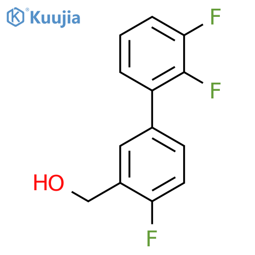 4,2',3'-Trifluorobiphenyl-3-methanol structure