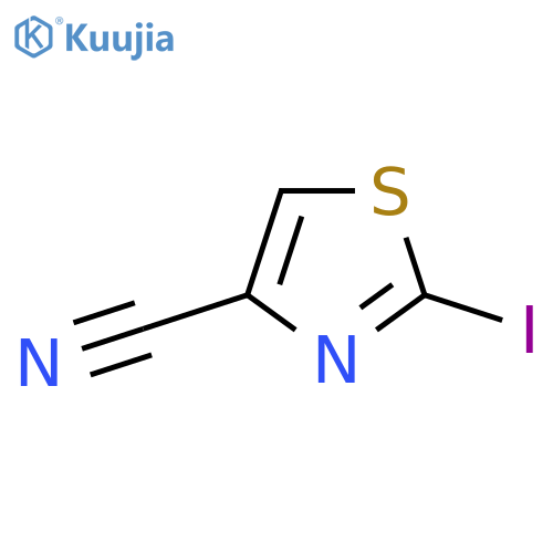 2-Iodothiazole-4-carbonitrile structure