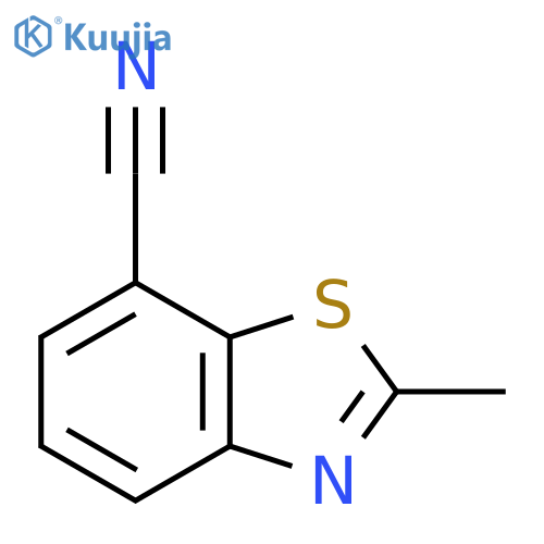 7-Cyano-2-methylbenzothiazole structure