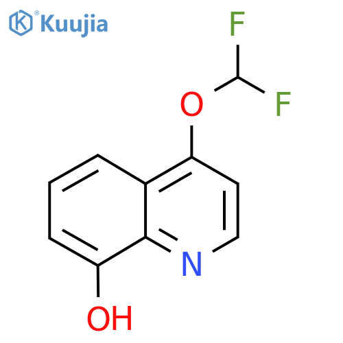 4-(Difluoromethoxy)-8-hydroxyquinoline structure