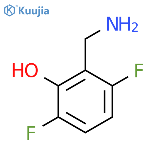 3,6-Difluoro-2-hydroxybenzylamine structure