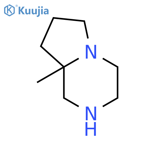 (8aS)-8a-methyl-octahydropyrrolo[1,2-a]piperazine structure
