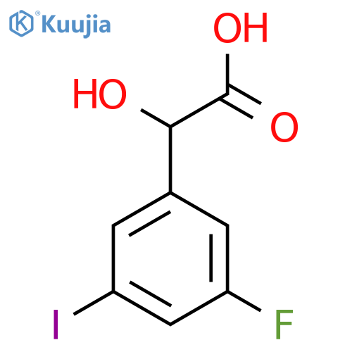 3-Fluoro-5-iodomandelic acid structure
