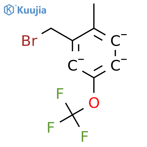 2-Methyl-5-(trifluoromethoxy)benzyl bromide structure