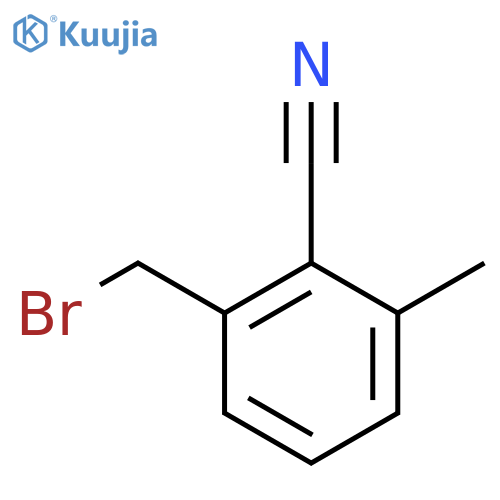 2-(Bromomethyl)-6-methylbenzonitrile structure
