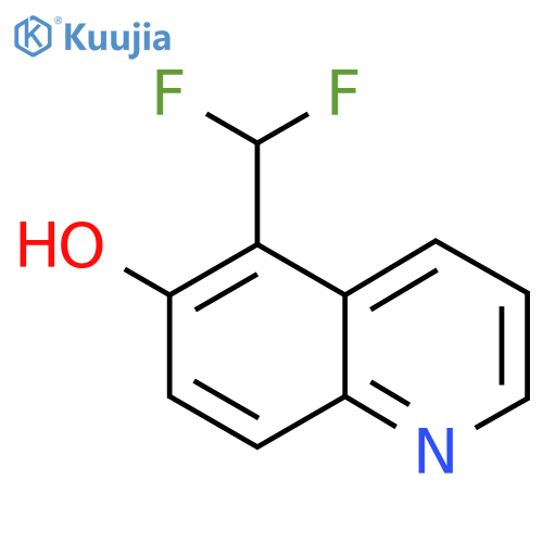 5-(Difluoromethyl)-6-hydroxyquinoline structure