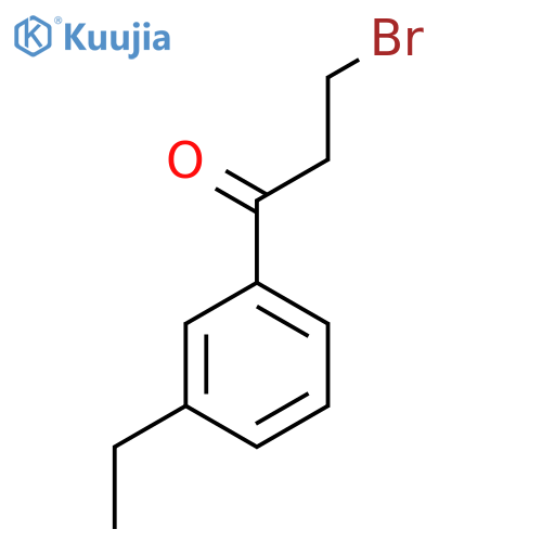 3-Bromo-3'-ethylpropiophenone structure