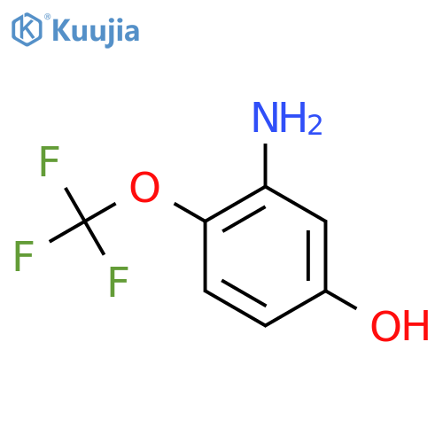 3-Amino-4-(trifluoromethoxy)phenol structure