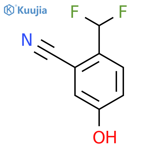 3-Cyano-4-(difluoromethyl)phenol structure