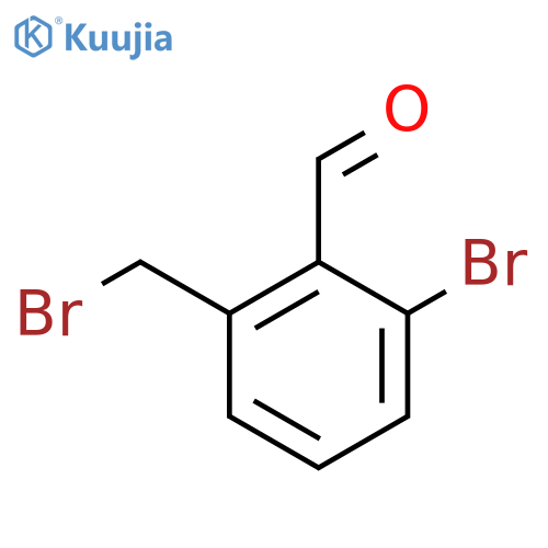 2-Bromo-6-(bromomethyl)benzaldehyde structure