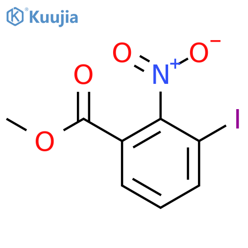 Methyl 3-iodo-2-nitrobenzoate structure