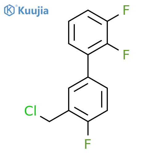 3'-Chloromethyl-2,3,4'-trifluorobiphenyl structure