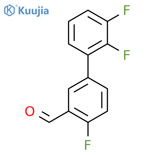 4,2',3'-Trifluorobiphenyl-3-carboxaldehyde structure