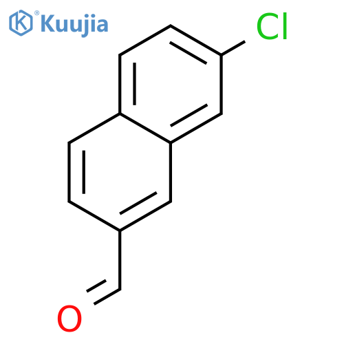 7-Chloronaphthalene-2-carboxaldehyde structure