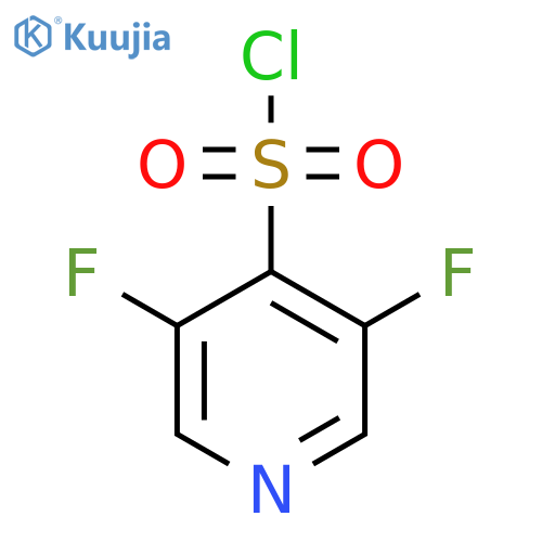 3,5-Difluoropyridine-4-sulfonyl chloride structure