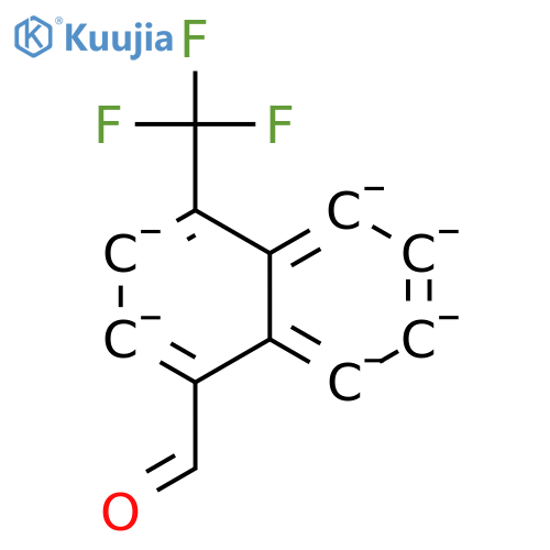 1-Naphthalenecarboxaldehyde 4-(trifluoromethyl)- structure