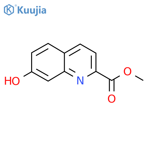 Methyl 7-hydroxyquinoline-2-carboxylate structure