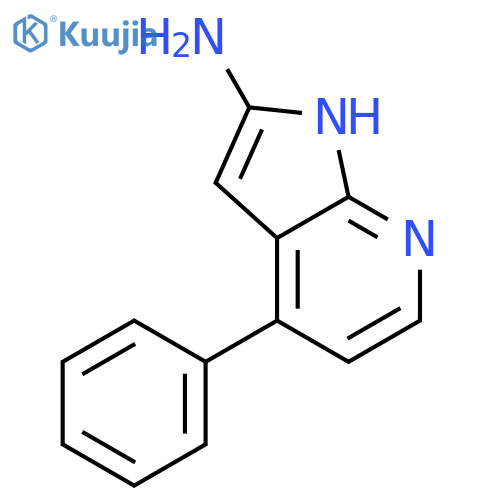 2-Amino-4-phenyl-1H-pyrrolo[2,3-b]pyridine structure