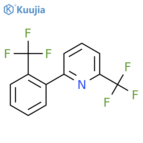 2-(Trifluoromethyl)-6-(2-(trifluoromethyl)phenyl)pyridine structure