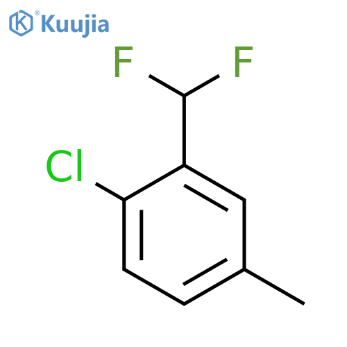 4-Chloro-3-(difluoromethyl)toluene structure