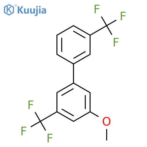 3,3'-Bis(trifluoromethyl)-5-methoxybiphenyl structure