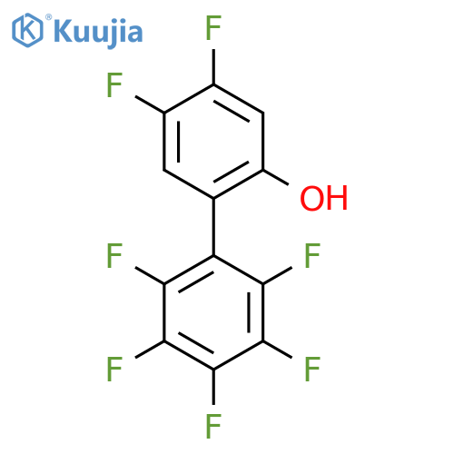 4,5,2',3',4',5',6'-Heptafluoro-2-hydroxybiphenyl structure