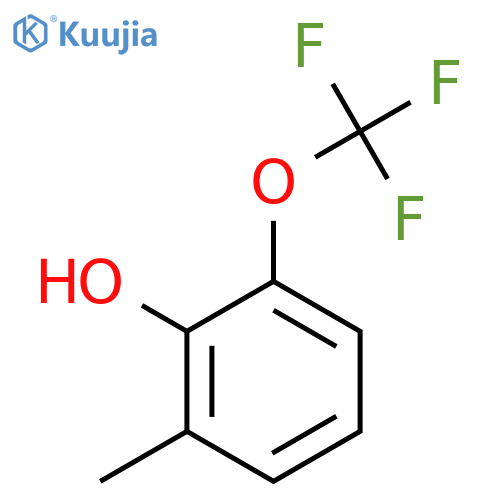2-Methyl-6-(trifluoromethoxy)phenol structure
