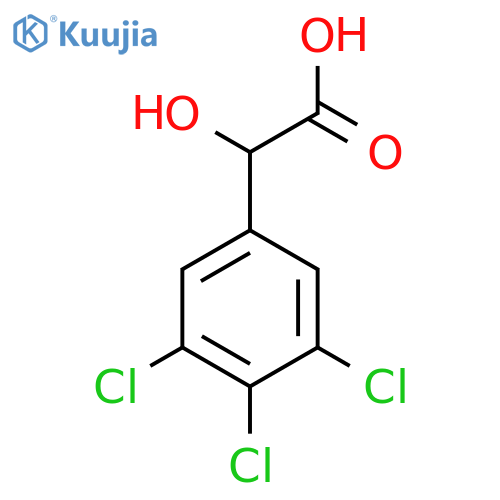 3,4,5-Trichloromandelic acid structure