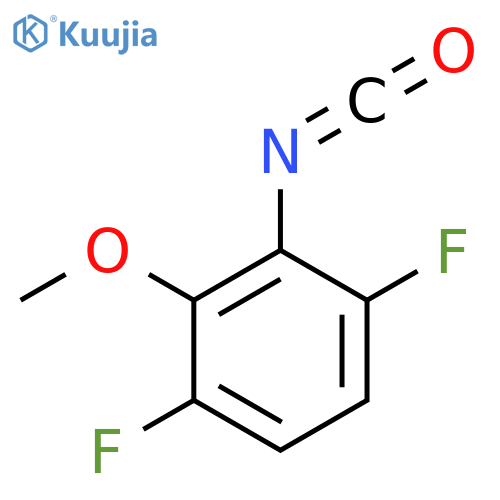 1,4-Difluoro-2-isocyanato-3-methoxybenzene structure