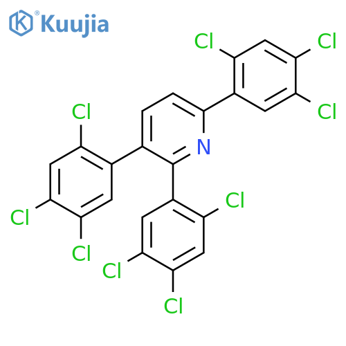 2,3,6-Tris(2,4,5-trichlorophenyl)pyridine structure
