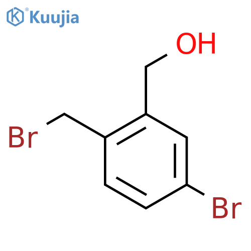 (5-Bromo-2-(bromomethyl)phenyl)methanol structure