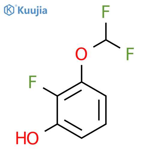 3-(Difluoromethoxy)-2-fluorophenol structure