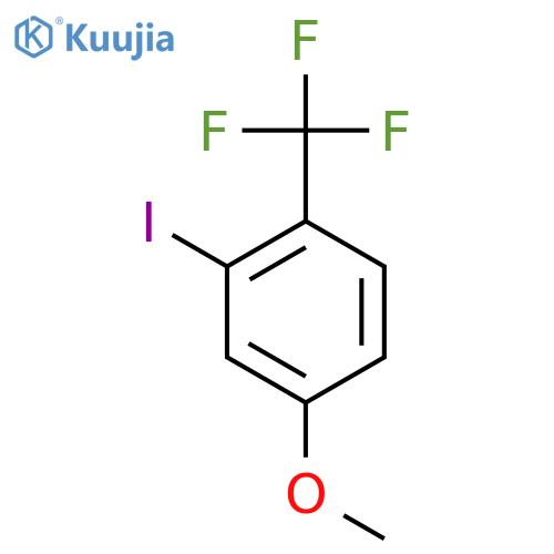 2-Iodo-4-methoxybenzotrifluoride structure
