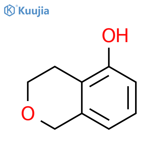 3,4-dihydro-1H-2-benzopyran-5-ol structure