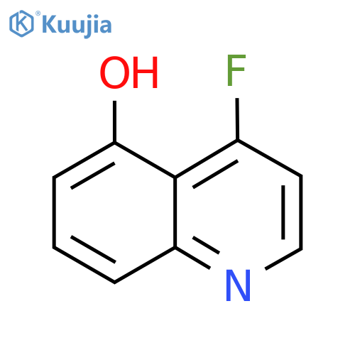 4-Fluoro-5-hydroxyquinoline structure