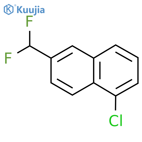 5-Chloro-2-(difluoromethyl)naphthalene structure