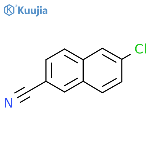 6-Chloronaphthalene-2-carbonitrile structure