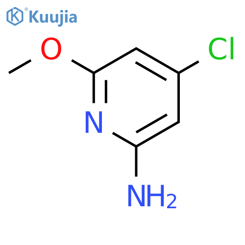 4-Chloro-6-methoxypyridin-2-amine structure