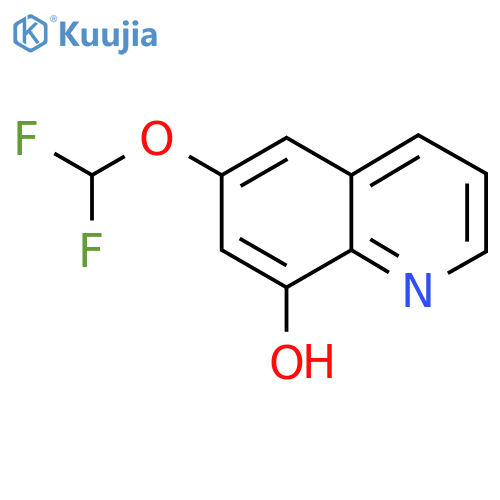 6-(Difluoromethoxy)-8-hydroxyquinoline structure