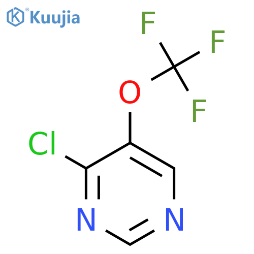 4-Chloro-5-(trifluoromethoxy)pyrimidine structure