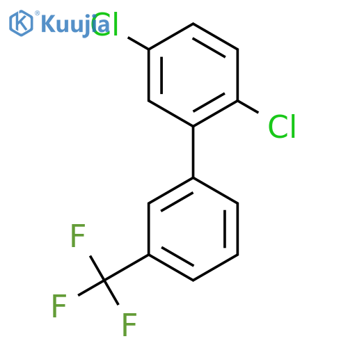 2,5-Dichloro-3'-(trifluoromethyl)biphenyl structure