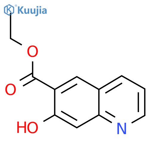 Ethyl 7-Hydroxyquinoline-6-carboxylate structure