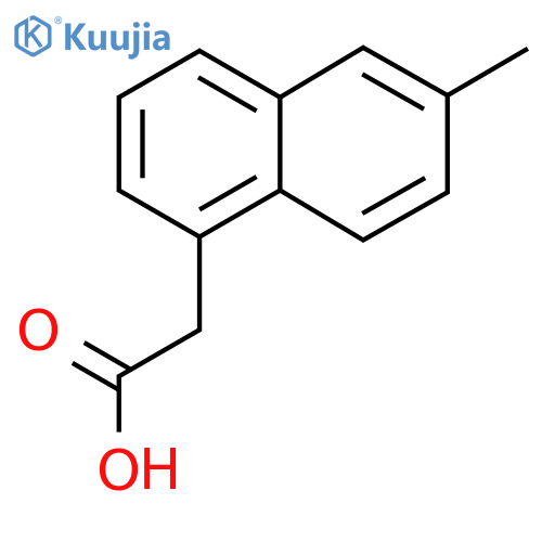 6-Methylnaphthylacetic acid structure