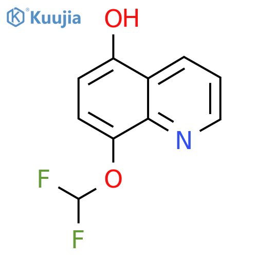 8-(Difluoromethoxy)-5-hydroxyquinoline structure