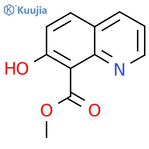 Methyl 7-hydroxyquinoline-8-carboxylate structure