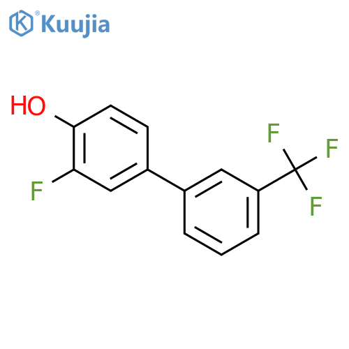 2-Fluoro-4-(3-trifluoromethylphenyl)phenol structure