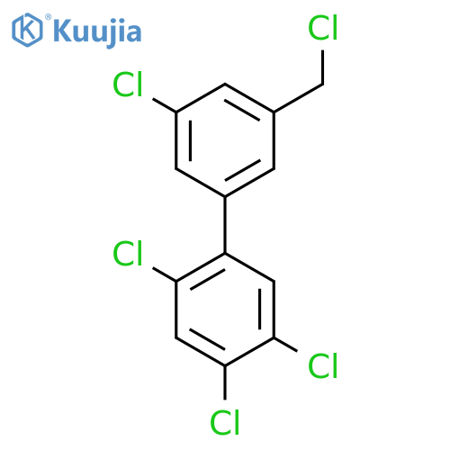 3'-Chloromethyl-2,4,5,5'-tetrachlorobiphenyl structure