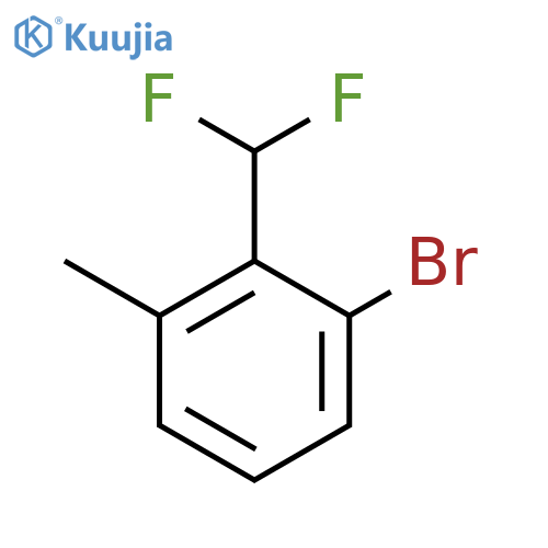 3-Bromo-2-(difluoromethyl)toluene structure